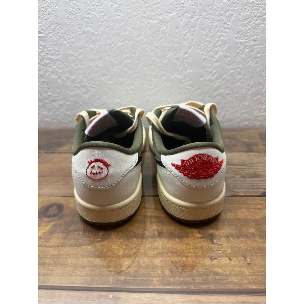 VNDS Jordan 1 Retro Low OG SP Travis Scott Medium Olive DO5442-200 Kids 3Y